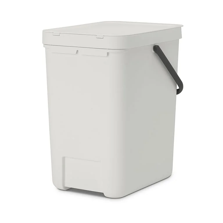 Coș de colectare selectivă Brabantia Sort&Go 25L, Light Grey