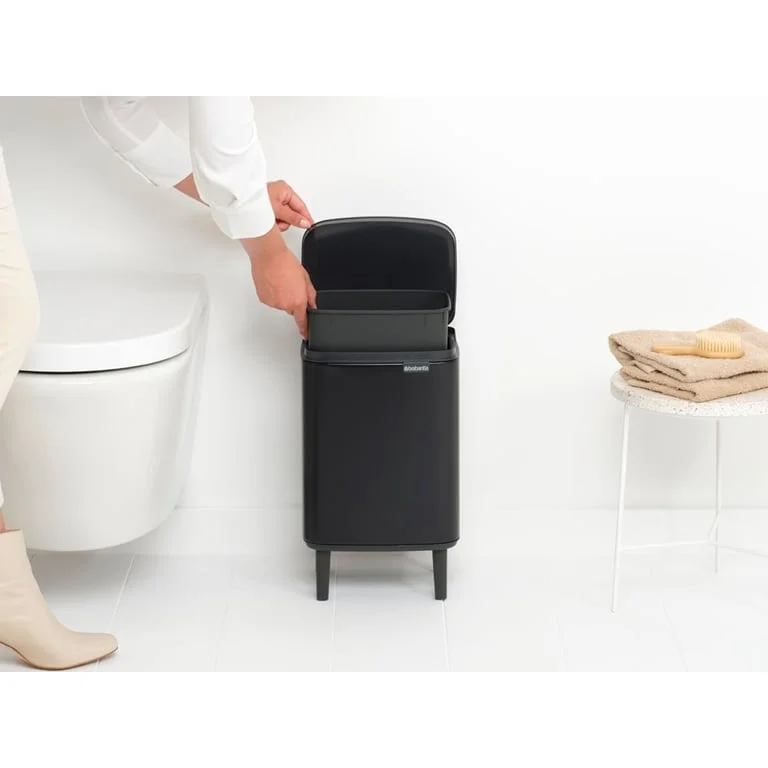 Coș de gunoi Brabantia Bo Small Hi 7L, Matt Black