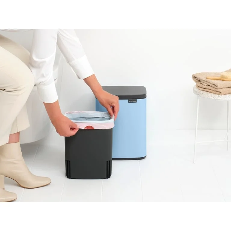 Coș de gunoi Brabantia Bo Small 7L, Dreamy Blue