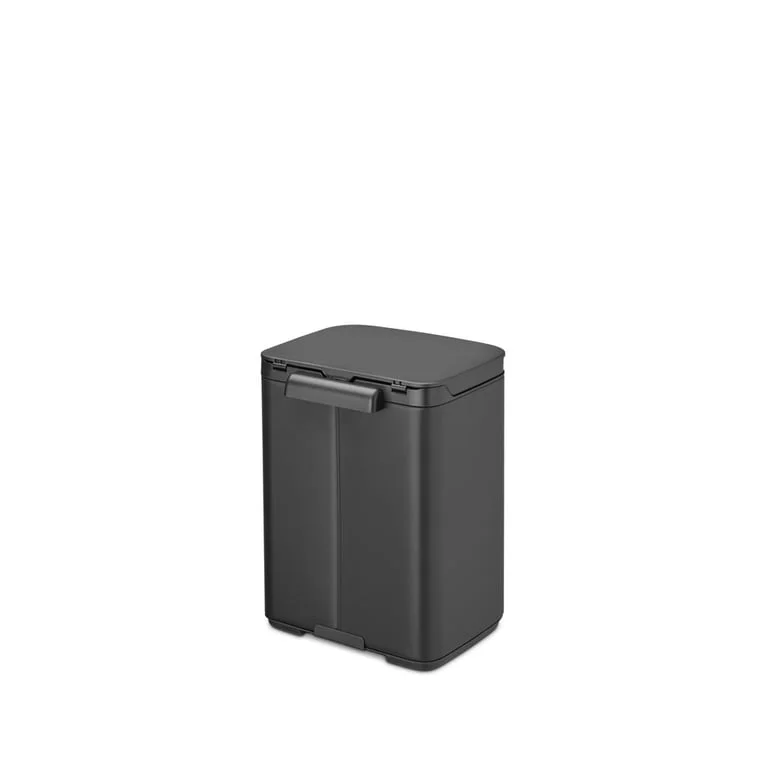 Coș de gunoi Brabantia Bo Small 4L, Mineral Infinite Grey