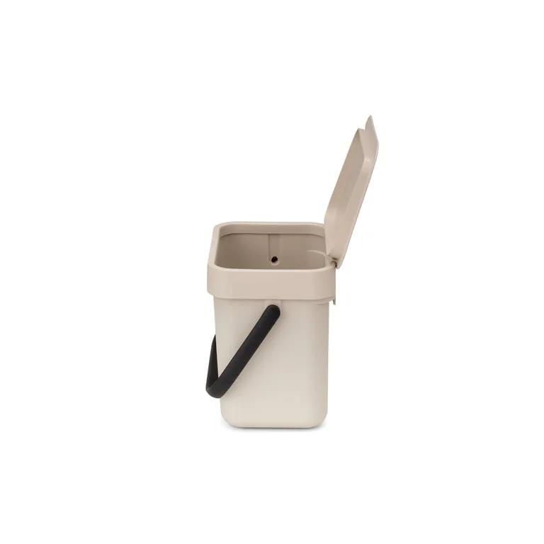Coș de colectare separată Brabantia Sort&Go 3L, Soft Beige