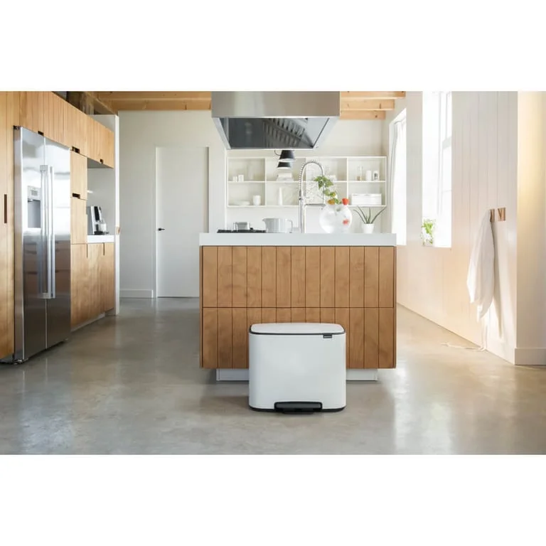 Brabantia Bo Pedal Bin, 36L, White