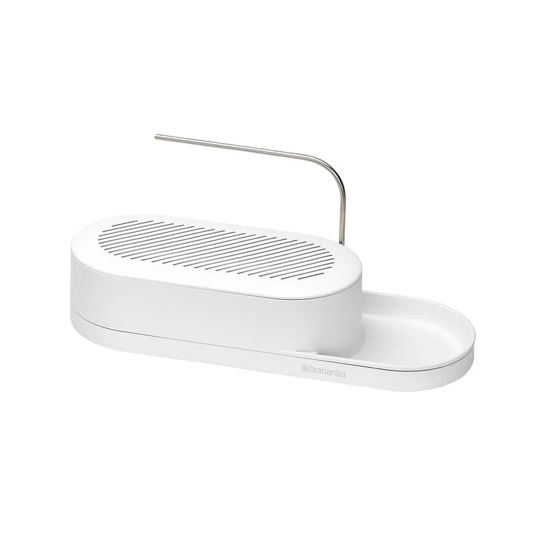 Organizator pentru chiuvetă Brabantia SinkStyle Mineral Fresh White