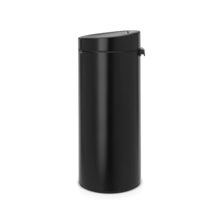 Coș de gunoi Brabantia Touch New 30L, Matt Black