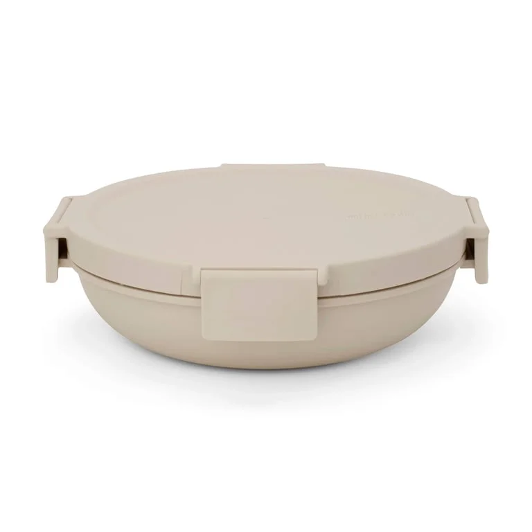 Lunch Bowl Brabantia Make&Take Soft Beige 1L, Plastic
