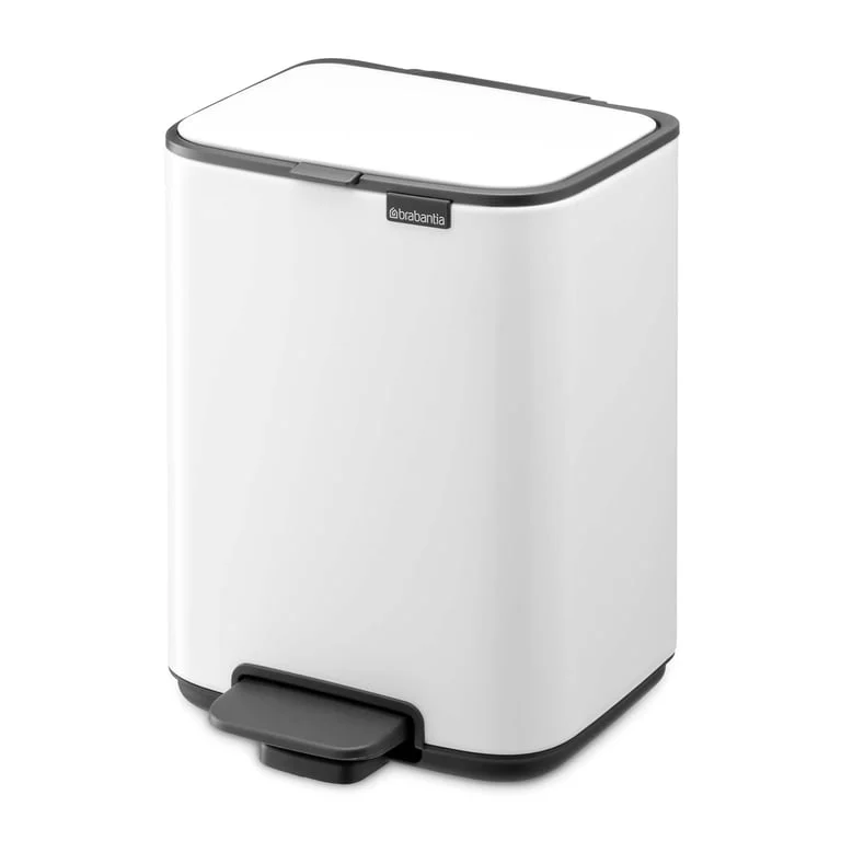 Coș de gunoi Brabantia Bo Pedal 4L, White