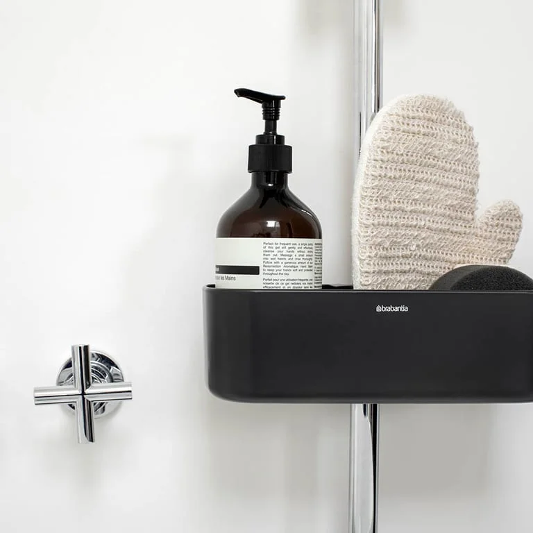 Organizator de duș Brabantia ReNew Dark Grey