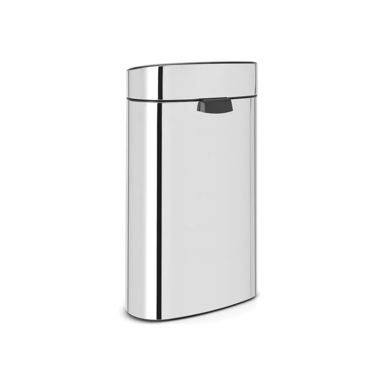 Coș de gunoi Brabantia Touch New 40L, Brilliant Steel