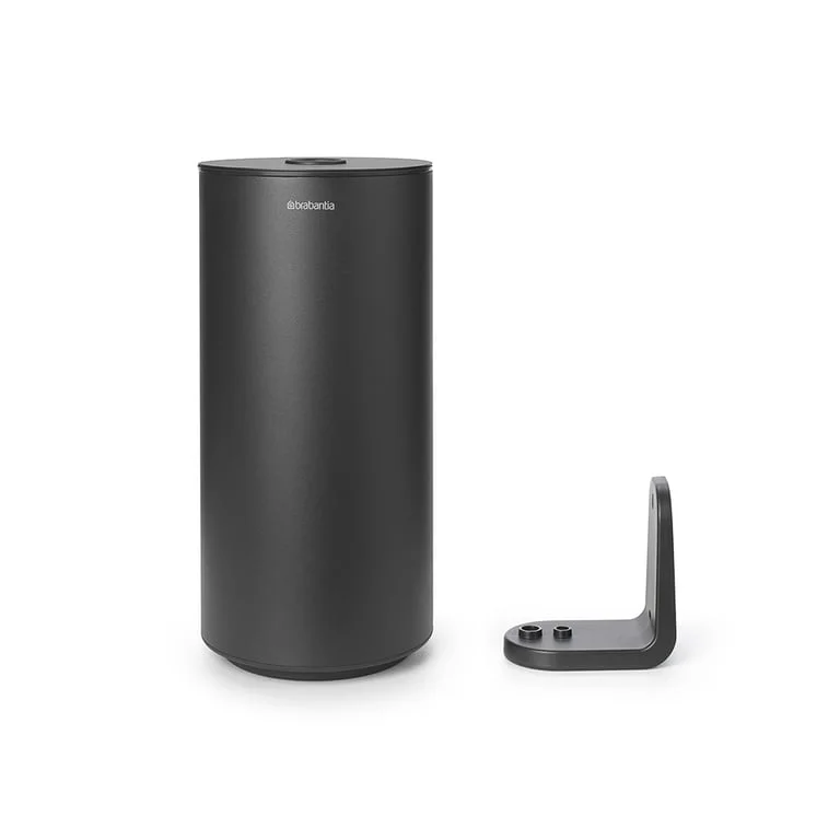 Suport pentru hârtie igienică de rezervă Brabantia MindSet Mineral Infinite Grey
