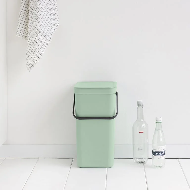 Coș de colectare selectivă Brabantia Sort&Go 16L, Jade Green