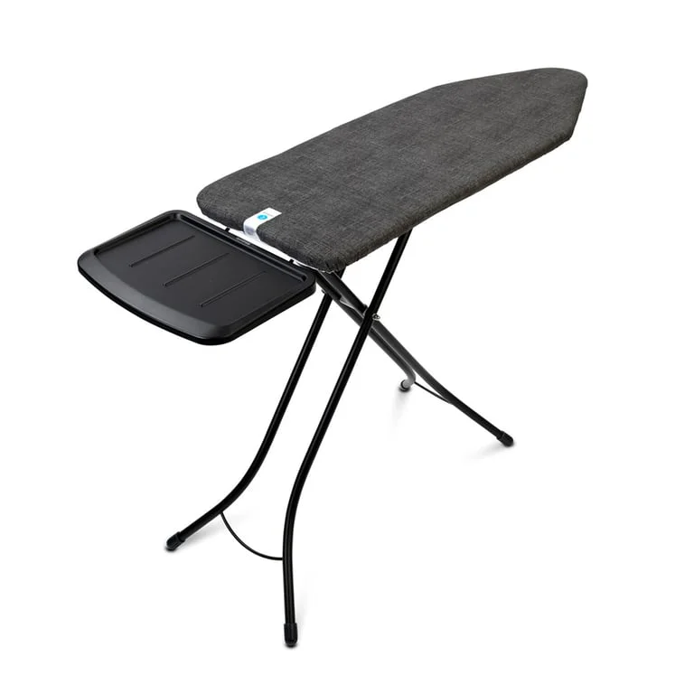 Masă de călcat Brabantia C 124x45cm cu suport pentru generator de abur, Denim Black