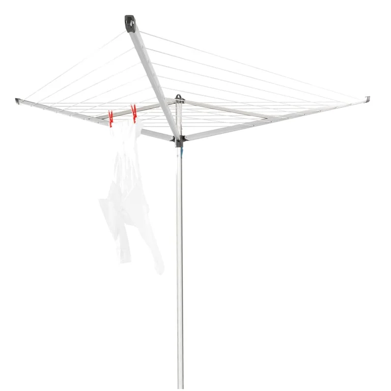 Outdoor Dryer Brabantia Essential 30m, 3 Arms, Plastic Ground Tube
