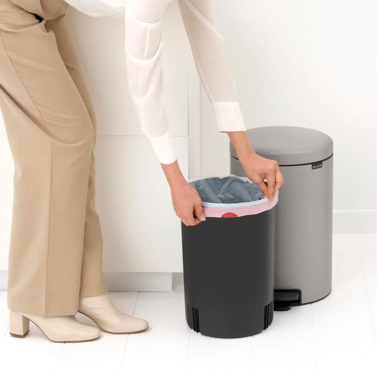 Pedal Waste Bin Brabantia NewIcon 20L, Soft Grey Grey
