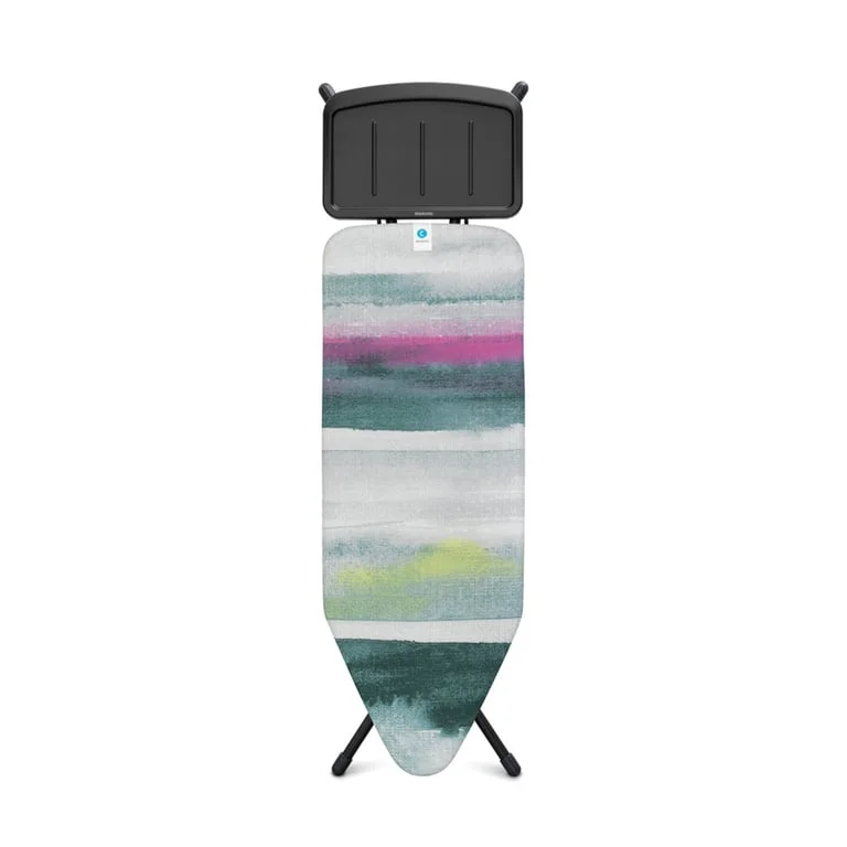 Ironing Board Brabantia C 124x45cm, Solid Steam Unit Holder, Morning Breeze