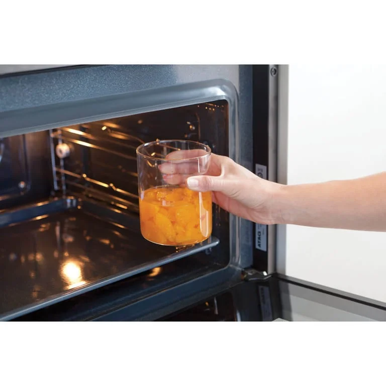 Borcan de sticlă Brabantia Stackable 1.1L, Dark Grey