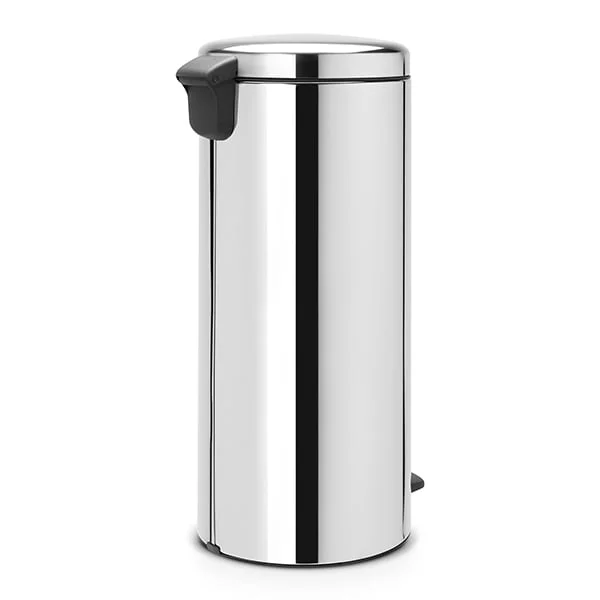 Coș de gunoi cu pedală Brabantia NewIcon 30L, Brilliant Steel