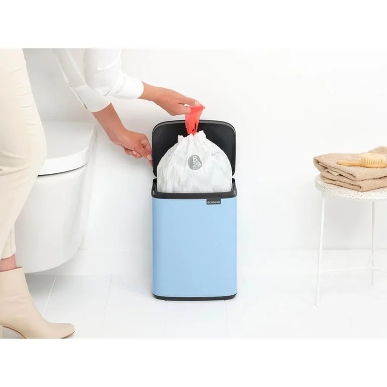 Coș de gunoi Brabantia Bo Small 7L, Dreamy Blue
