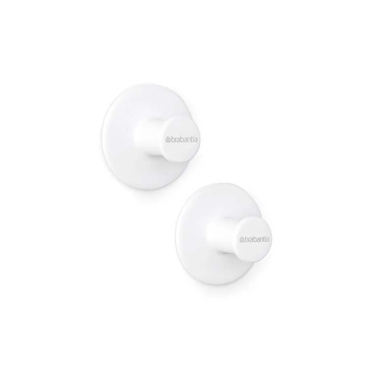 Set cârlig pentru prosoape Brabantia ReNew White, 2 bucăți