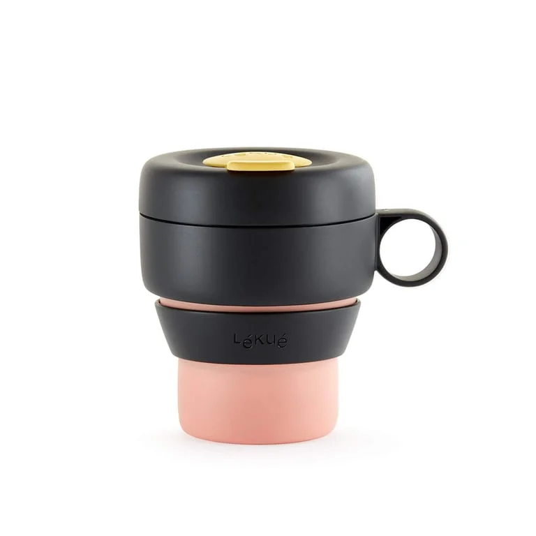 Mug Lekue On The Go Coral 350ml