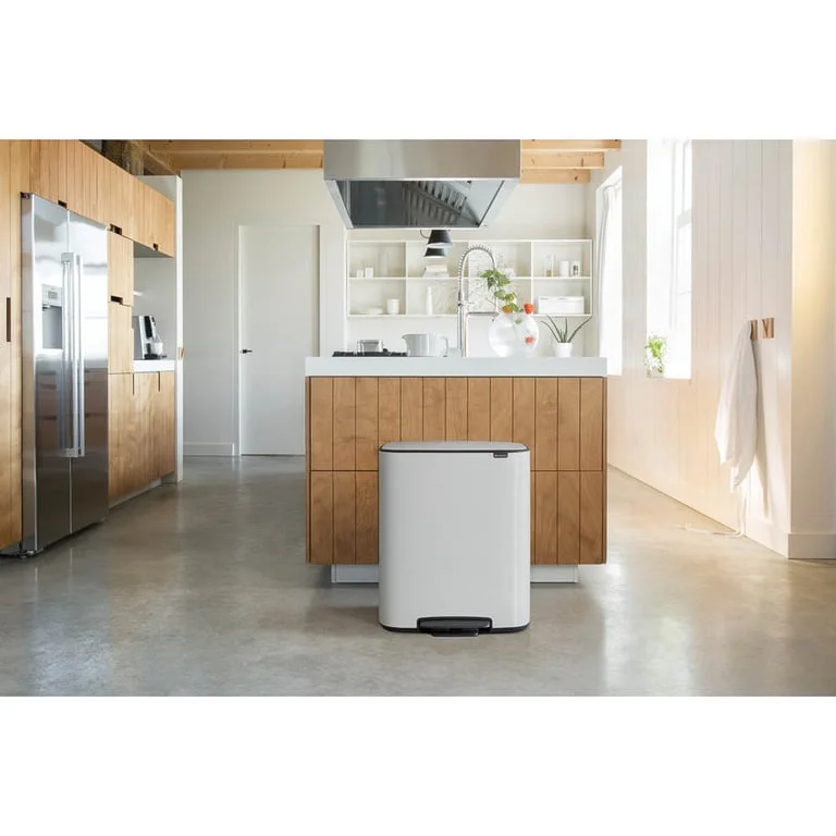 Coș de gunoi Brabantia Bo Pedal 60L, White