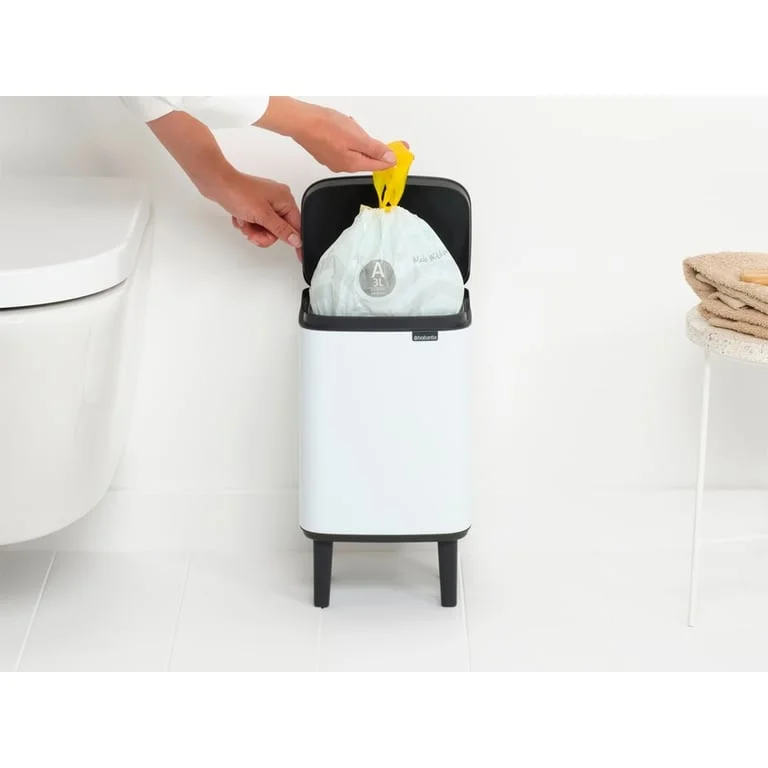Coș de gunoi Brabantia Bo Small Hi 4L, White