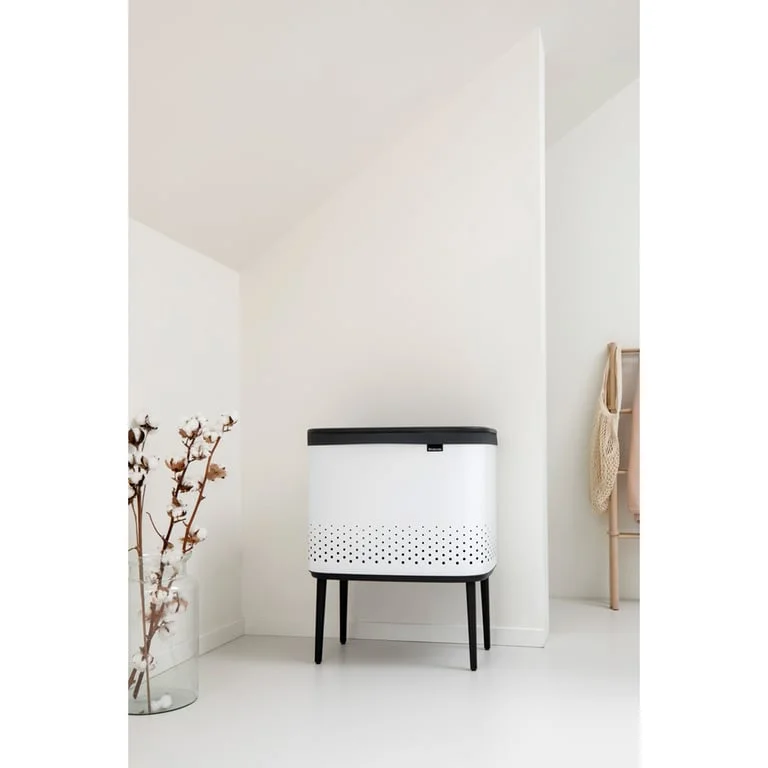 Laundry Bin Brabantia Bo, 60L, White