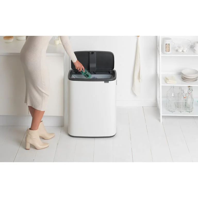 Coș de gunoi Brabantia Bo Touch 60L, White