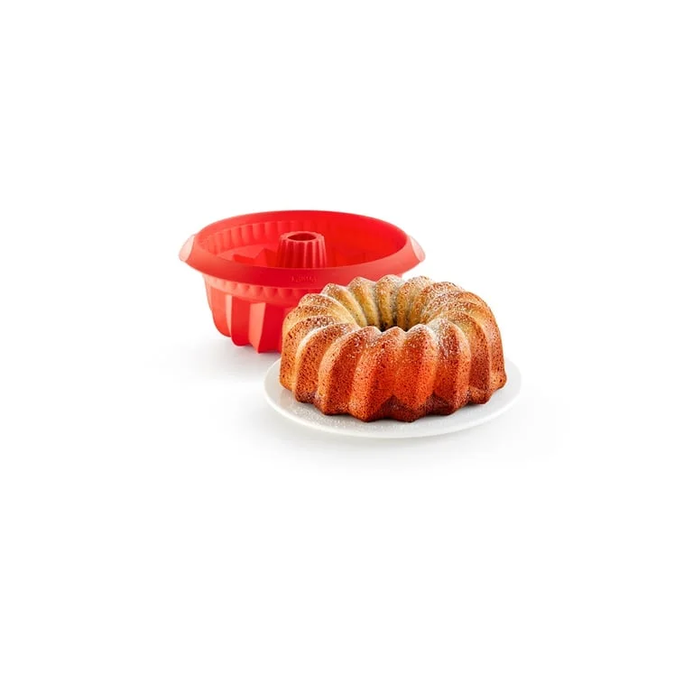Deep Savarin Cake Mould Lekue Ø22cm, Silicone