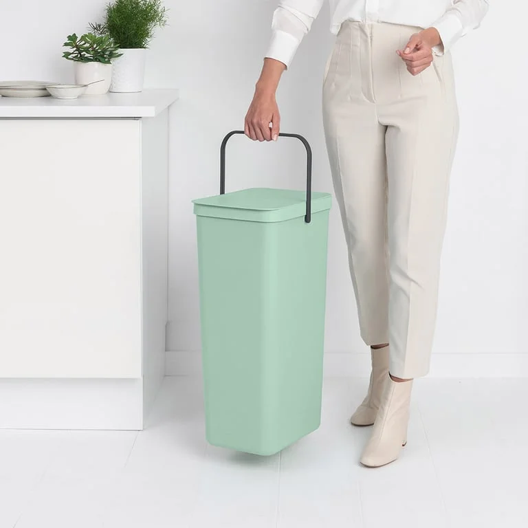 Coș de colectare selectivă Brabantia Sort&Go 40L, Jade Green