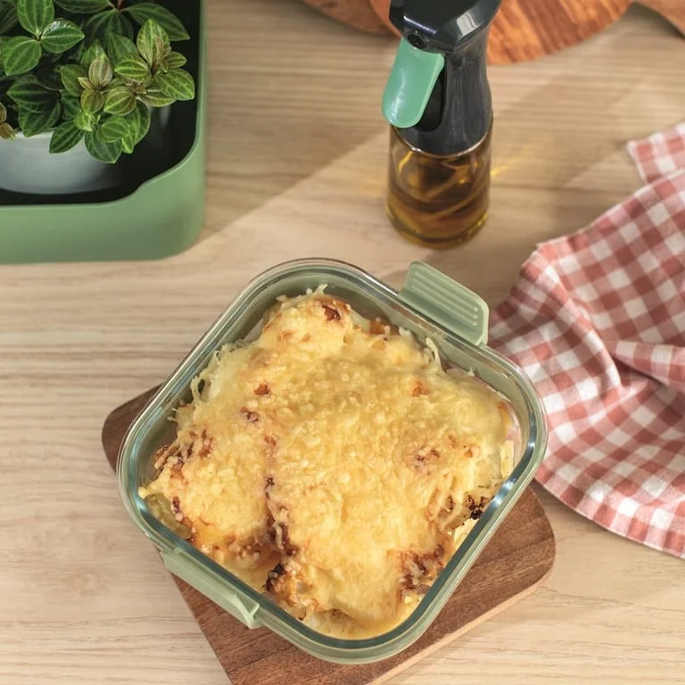 Tavă de copt Lekue pentru friteuză cu aer cald 18,5x17,5xH9,5cm
