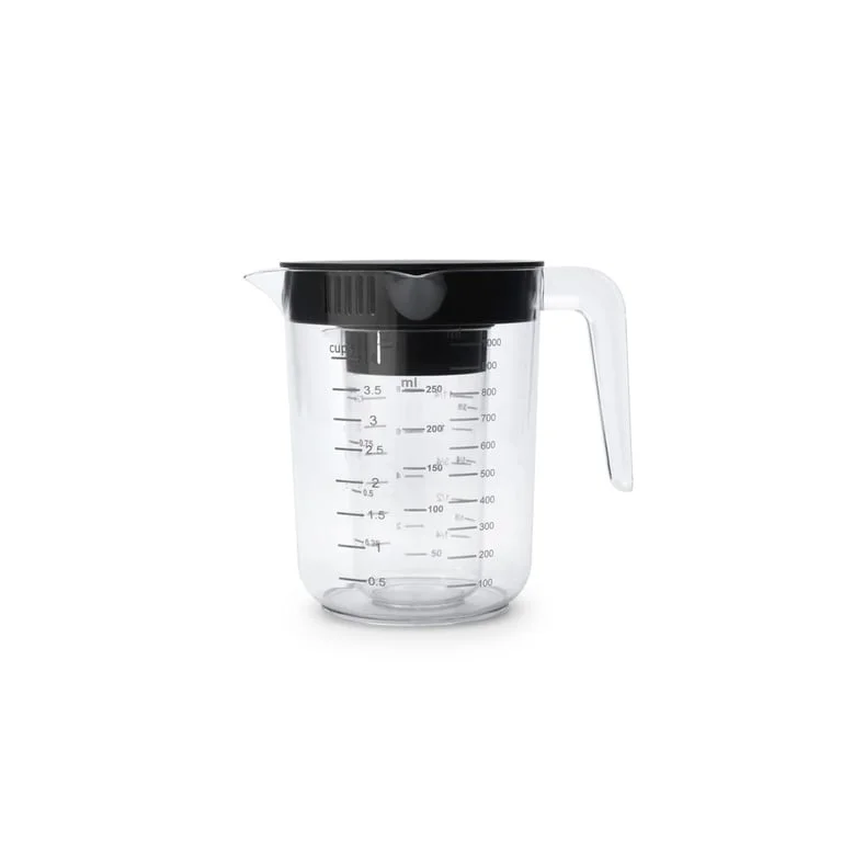 Set 2 căni gradate Brabantia Tasty+, Dark Grey