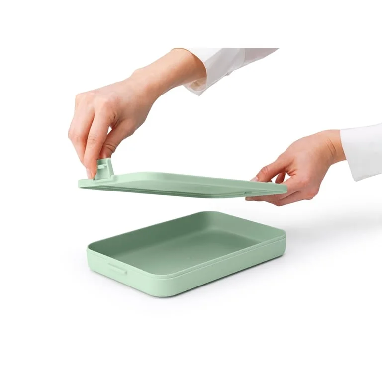 Lunch Box Brabantia Make&Take Jade Green Flat, Plastic