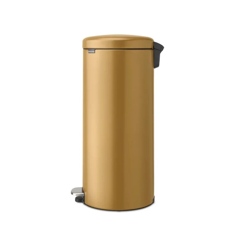 Pedal Waste Bin Brabantia NewIcon 30L, Warm Gold