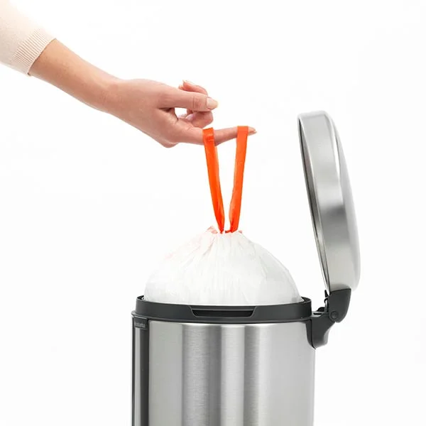 Waste Bin NewIcon Brabantia 5L, Matt Steel