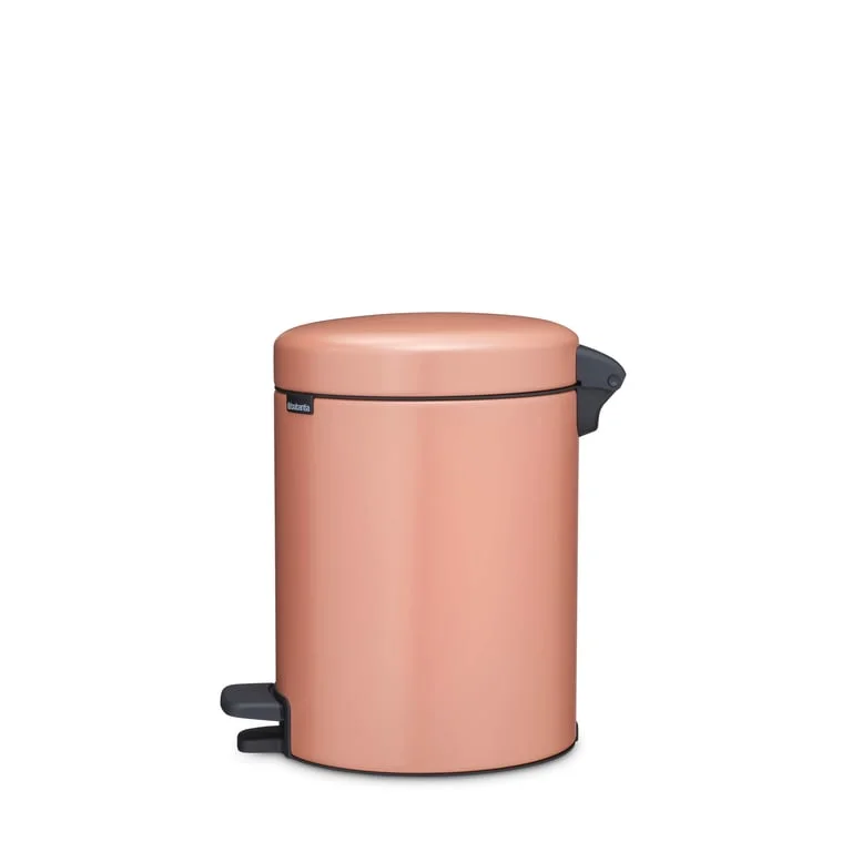 Coș de gunoi cu pedală Brabantia NewIcon 5L, Warm Copper