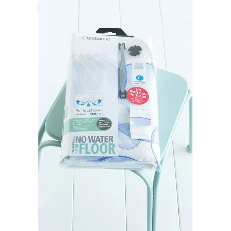 Ironing Board Cover Brabantia C 124x45cm, PerfectFlow Bubbles