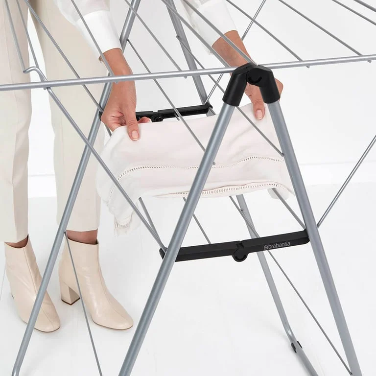 Drying Rack Brabantia Hangon, 15m, Metallic Grey