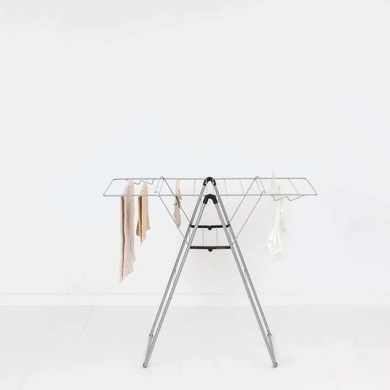 Drying Rack Brabantia Hangon, 15m, Metallic Grey