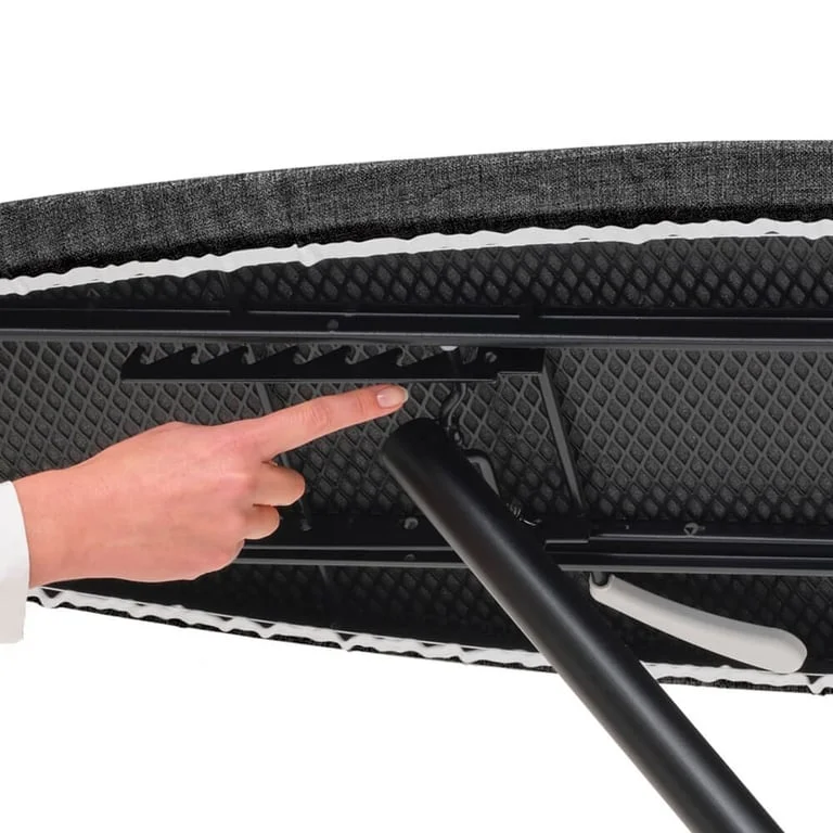 Masă de călcat Brabantia D 135x45cm cu zonă de călcat rezistentă la căldură, Denim Black