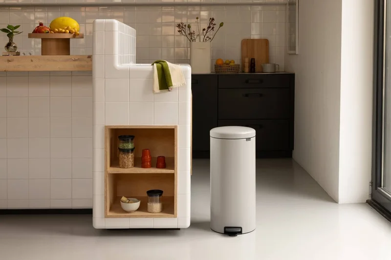 Pedal Waste Bin Brabantia NewIcon 30L, Soft Grey