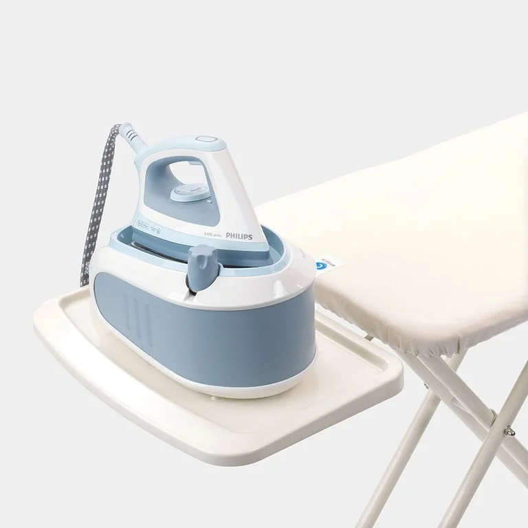 Masă de călcat Brabantia C 124x45cm cu suport pentru generator de abur, Cotton Flower