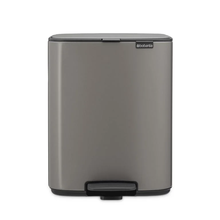 Coș de gunoi Brabantia Bo Pedal 12L, platină