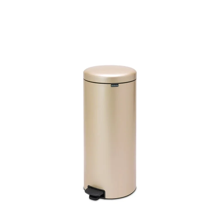 Coș de gunoi cu pedală Brabantia NewIcon 30L, Metallic Gold