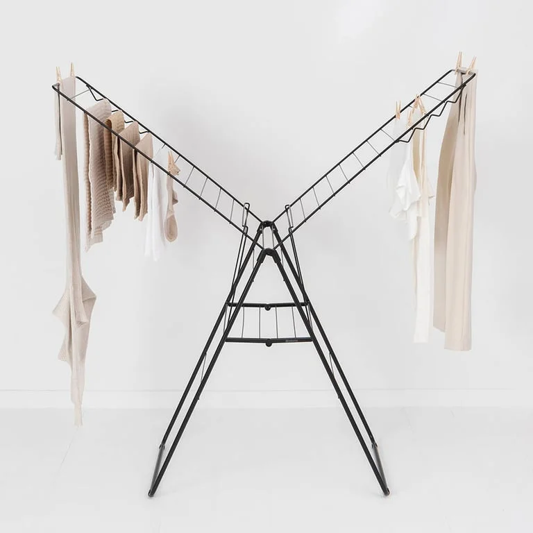 Uscător de rufe Brabantia Hangon, 25m, Matt Black