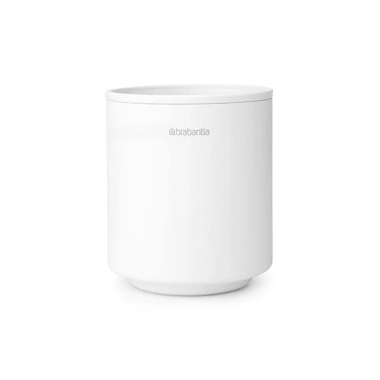 Suport pentru periuțe și pastă de dinți Brabantia MindSet Mineral Fresh White