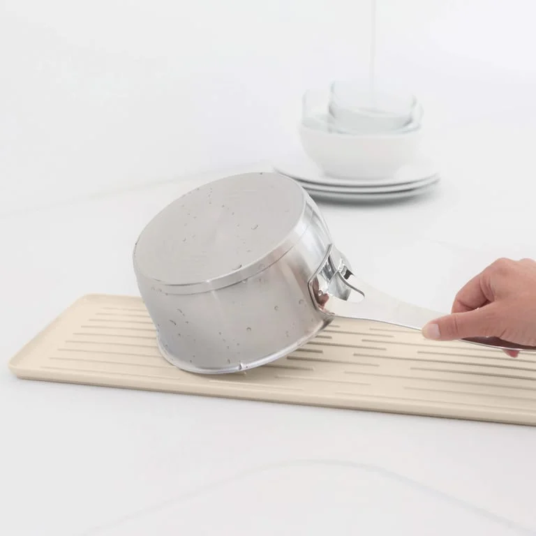 Dish Drying Rack Brabantia Soft Beige, Compact