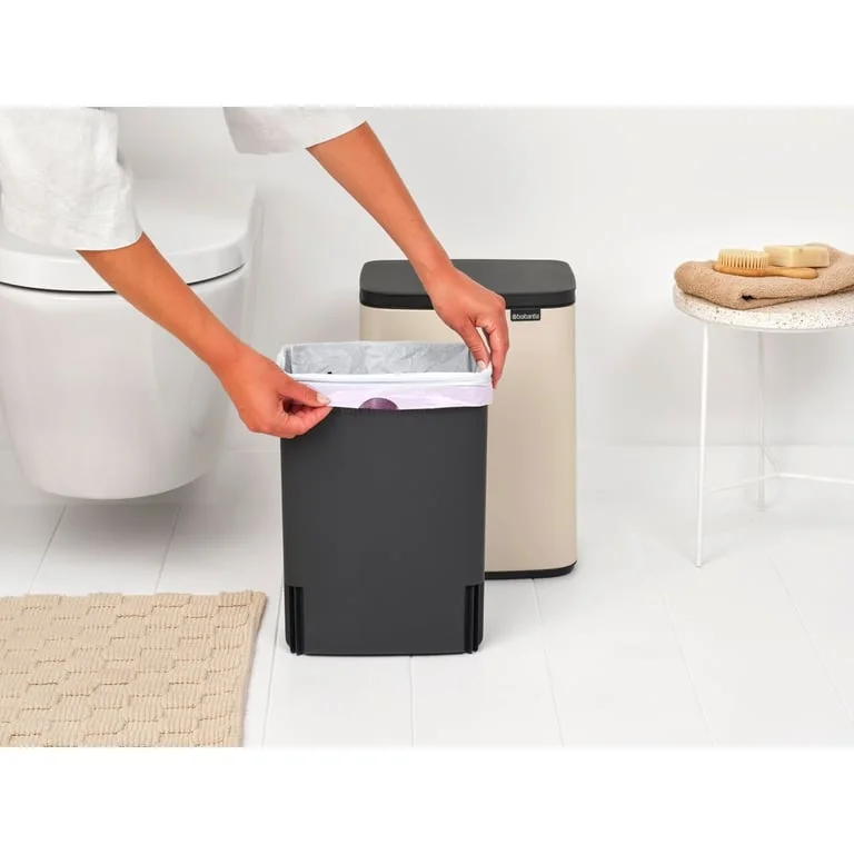 Waste Bin Brabantia Bo Small 12L, Soft Beige