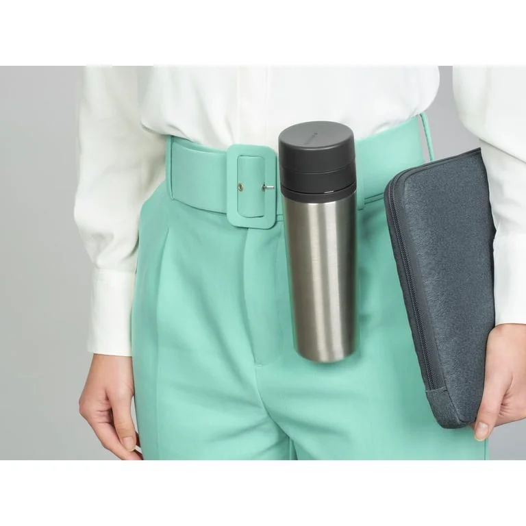Sticlă termo Brabantia Make&Take 500ml Dark Grey