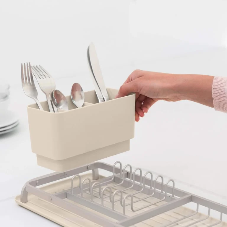Dish Drying Rack Brabantia Soft Beige, Compact