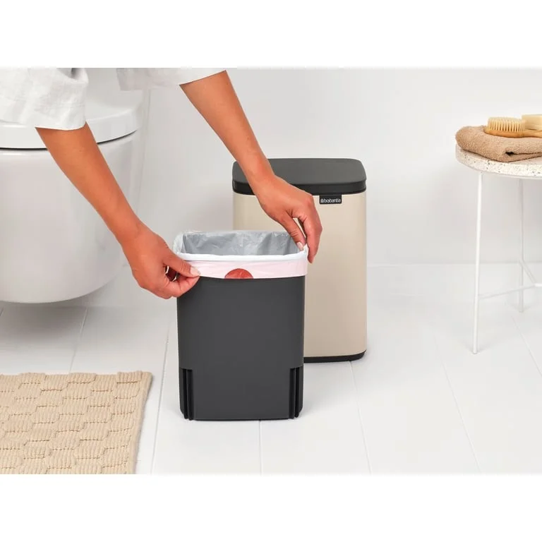 Coș de gunoi Brabantia Bo Small 7L, Soft Beige